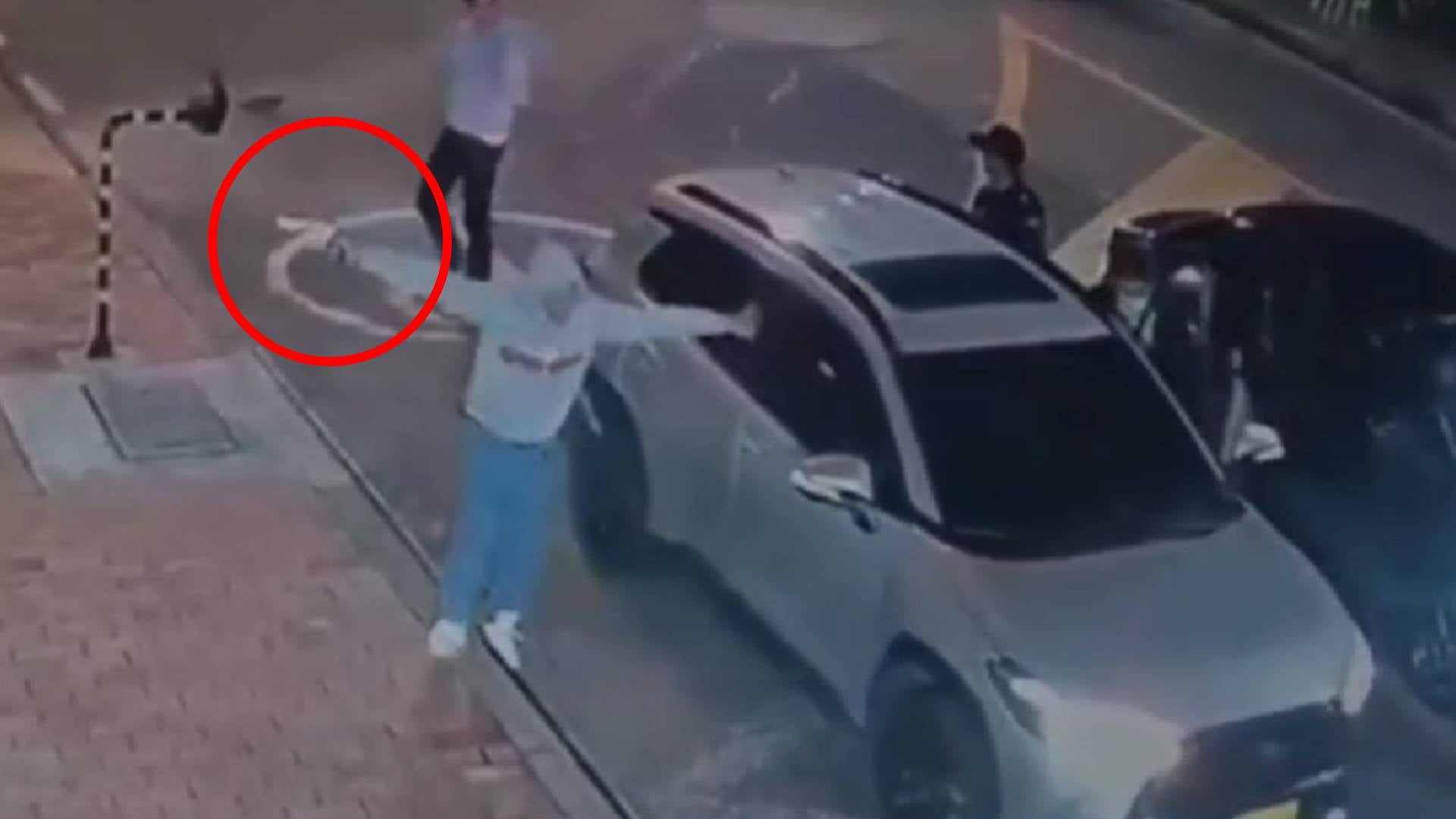 Robo de camioneta en Bogotá