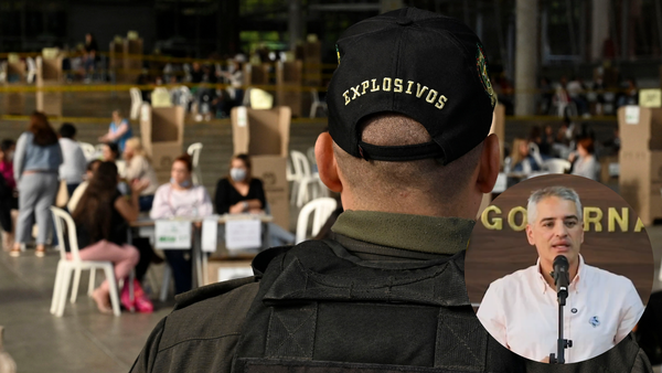 Gobernador de Antioquia llama a controlar el uso de celulares en los puestos de votación por alerta de constreñimiento Gobernador de Antioquia llama a controlar el uso de celulares en los puestos de votación por alerta de constreñimiento
