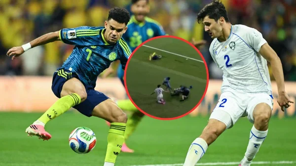 Reapareció el camarógrafo lesionado en Colombia vs. Uzbekistán y mostró detalle que recibió Reapareció el camarógrafo lesionado en Colombia vs. Uzbekistán y mostró detalle que recibió