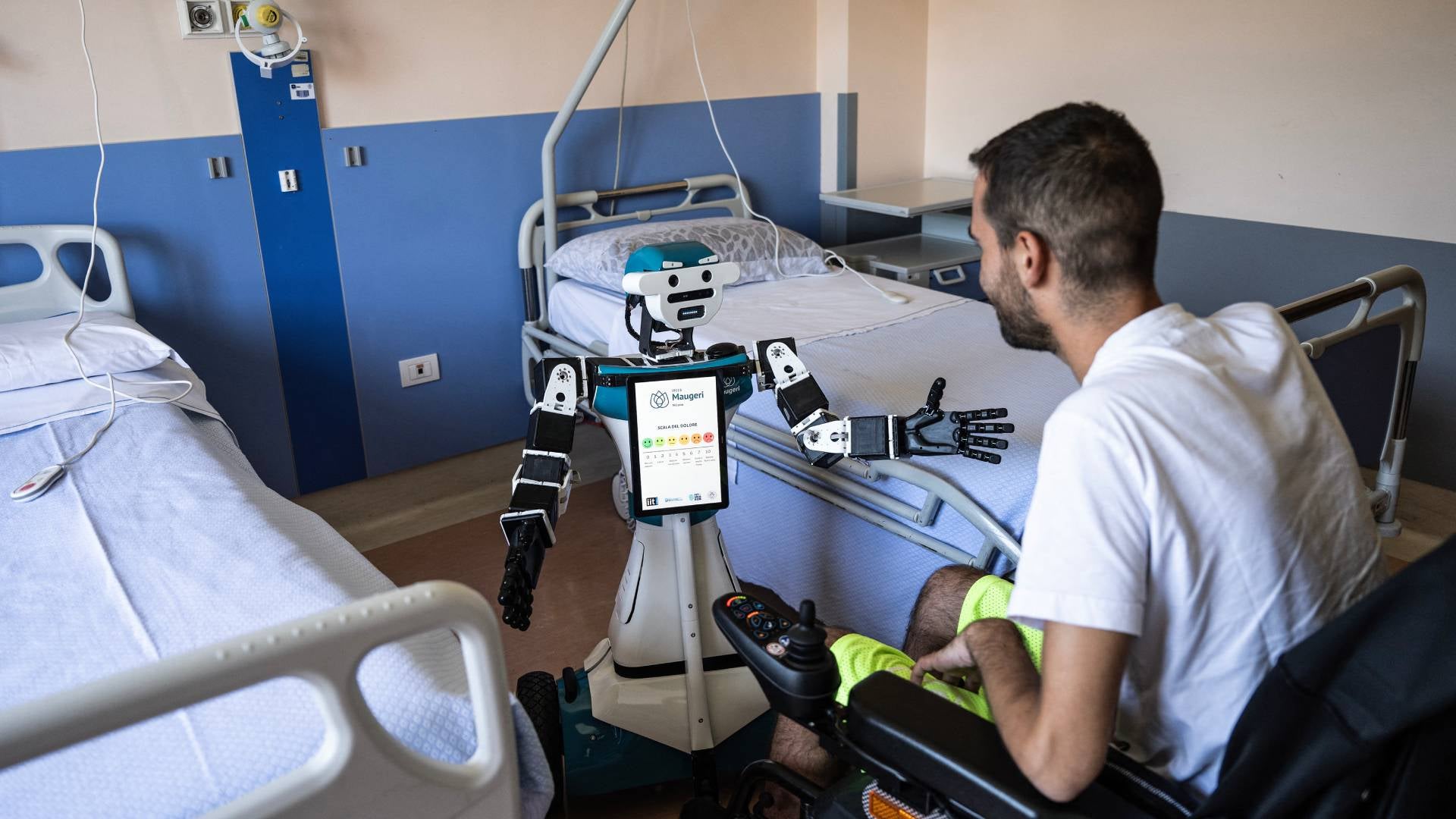 Robot médico en Milán