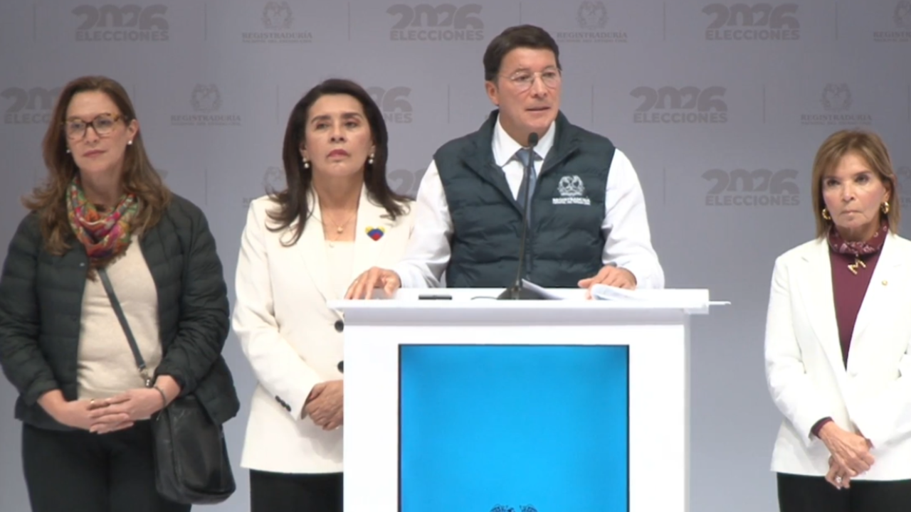 “Se han desplegado garantías como en ninguna otra elección”: registrador tras el cierre de urnas