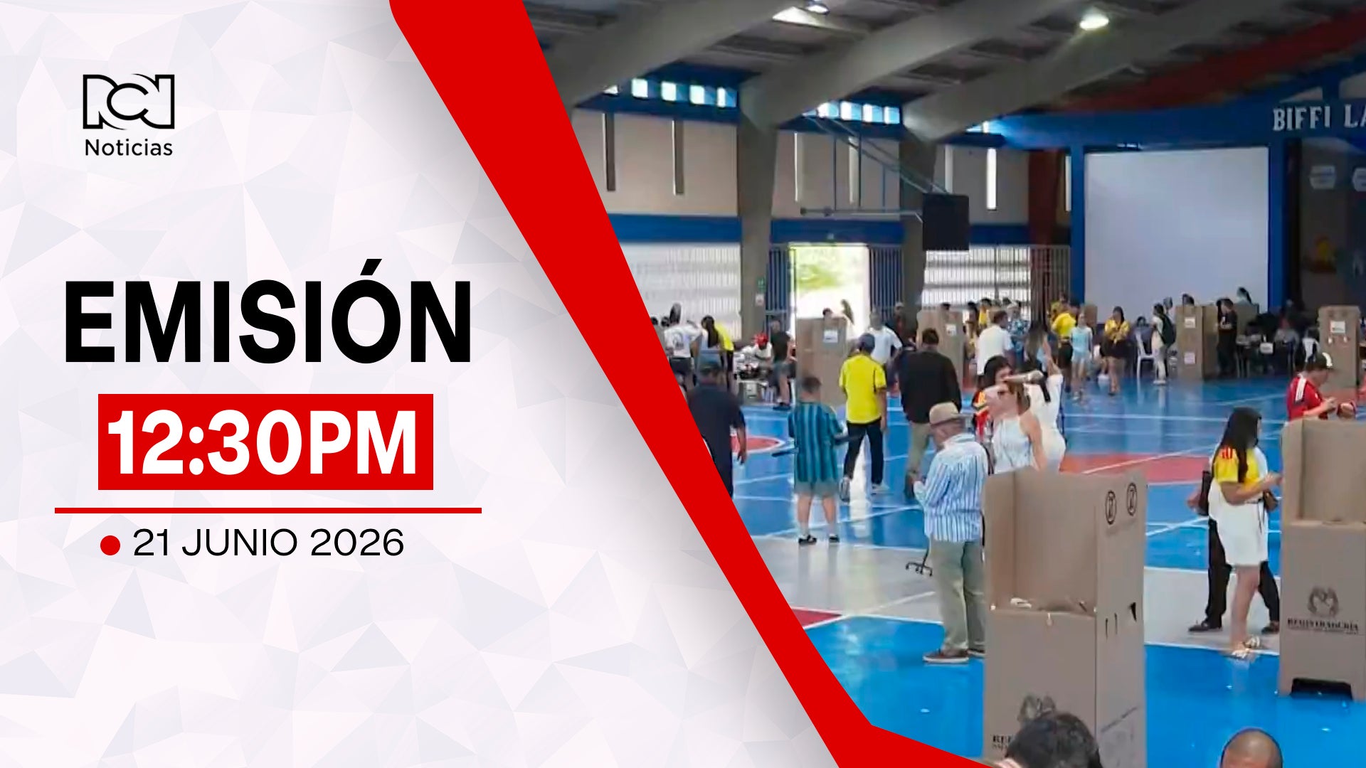 Emisión Noticias RCN 12:30 p. m. / domingo 21 de junio de 2026