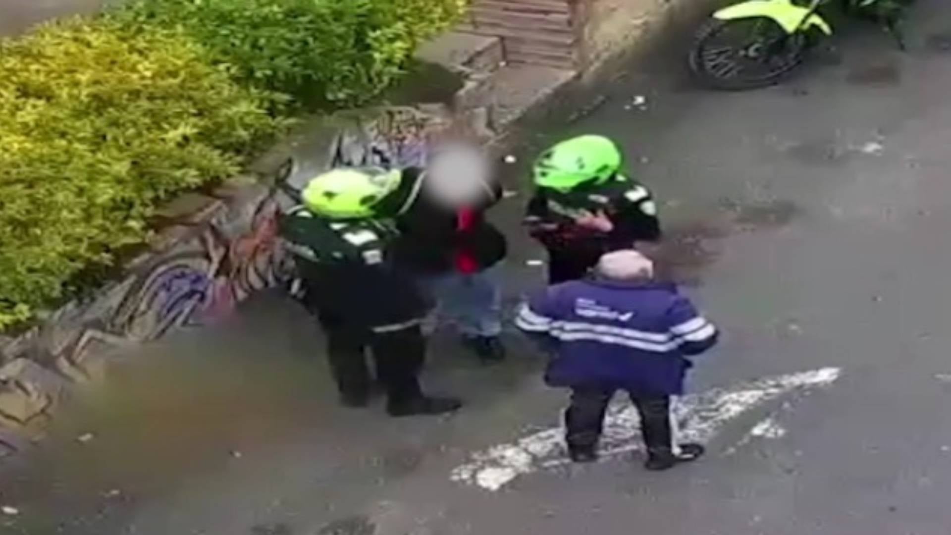 Capturado por robo en Bogotá