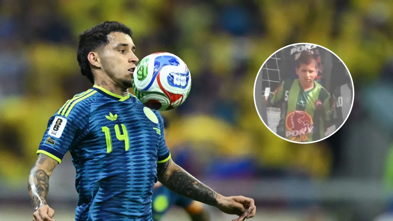 Así era Gustavo Puerta cuando empezó a jugar fútbol: "Un gordito", recuerda su padre