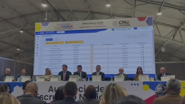Avanza en Corferias el escrutinio nacional para declarar elección presidencial en Colombia Avanza en Corferias el escrutinio nacional para declarar elección presidencial en Colombia