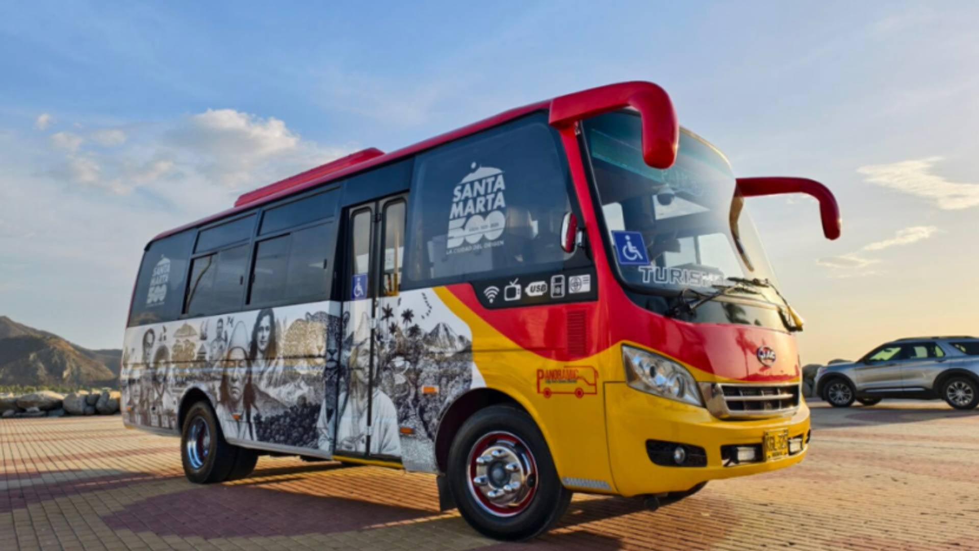 Bus panorámico en Santa Marta