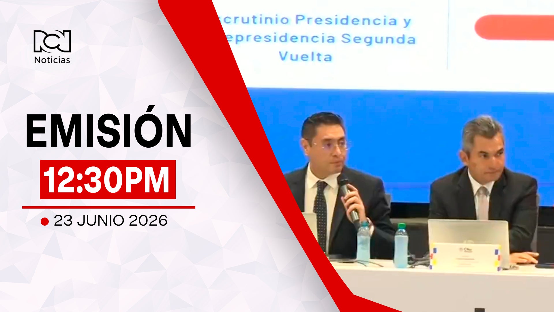 Emisión Noticias RCN 12:30 p. m. / martes 23 de junio de 2026