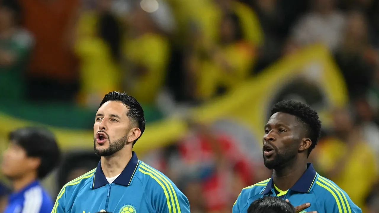 ¡Piel de gallina y corazón a mil! Así sonó el himno de Colombia en el partido vs. RD Congo