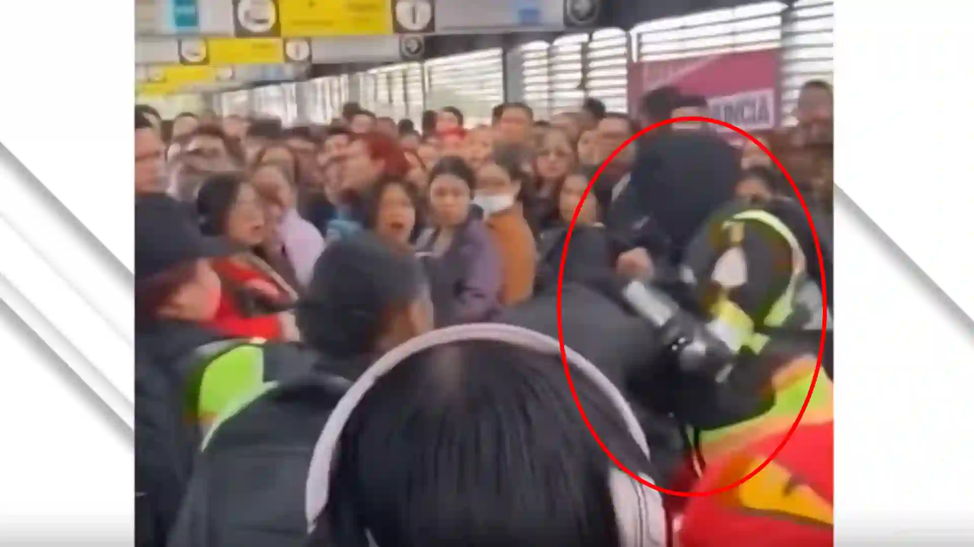 VIDEO de la trifulca en Transmilenio por un pasaje: 600.000 colados al día