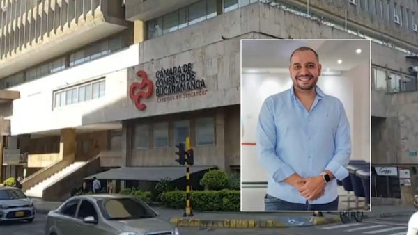 Vicepresidente de Cámara de Comercio resultó herido en atentado sicarial en pleno centro de Bucaramanga