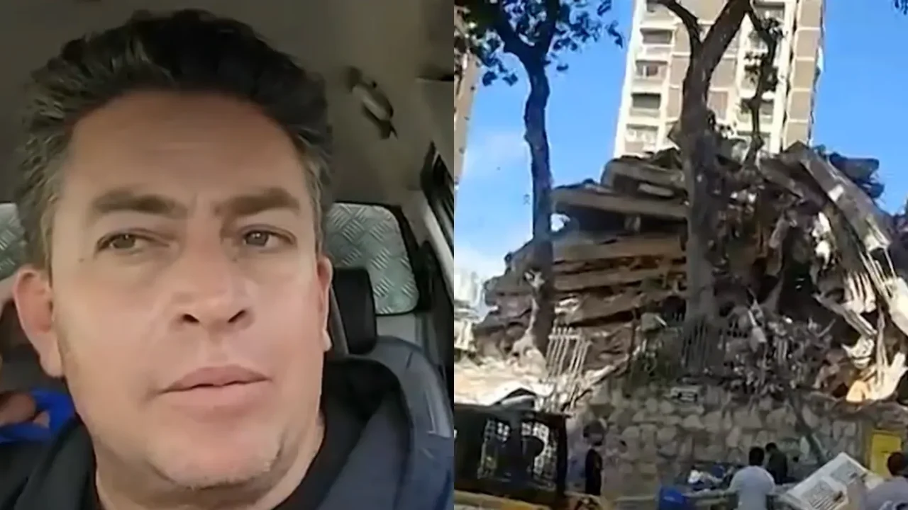 Alcalde de Chacao reportó réplica en vivo durante entrevista: así mostró la destrucción de los terremotos