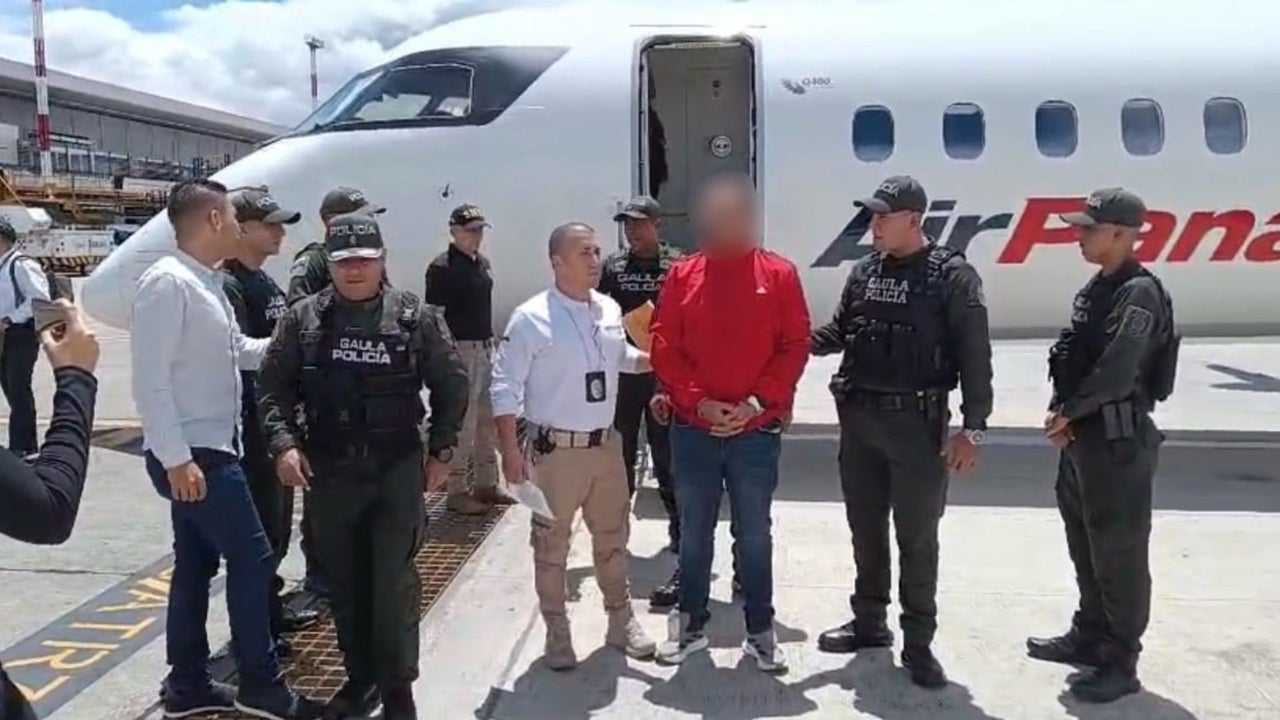 Migración Colombia entregó a alias Alex Pereira con nueve órdenes de captura vigentes