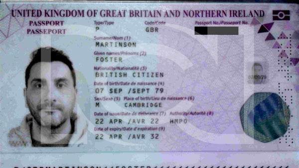 Matthew Foster-Smith, presunto feminicida de Natalia Villalba, usaba pasaporte falso para huir de la justicia