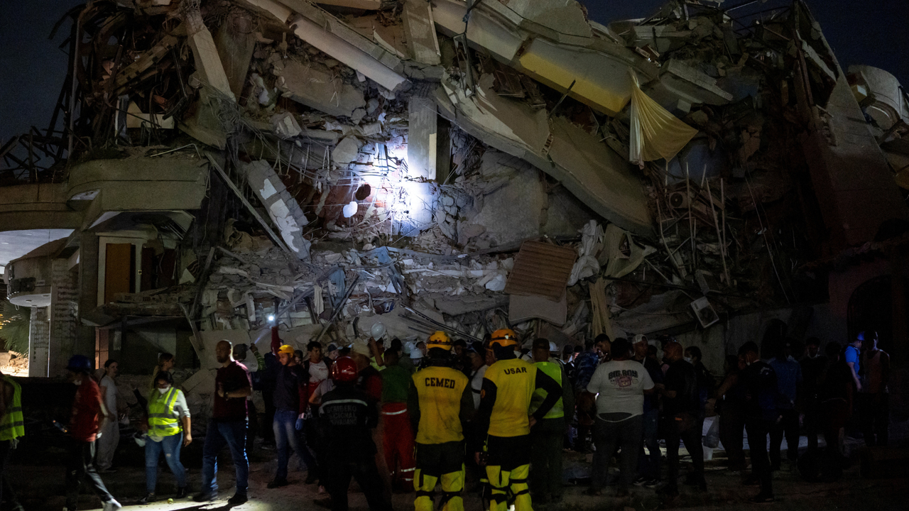 Buscan a santandereana tras sismos en Venezuela: su hijo fue el único niño que sobrevivió en el edificio