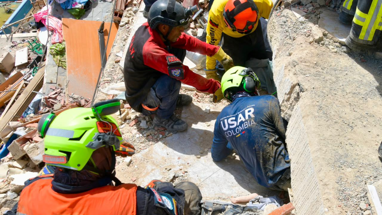 Cancillería confirma cuántos ciudadanos colombianos han muerto por doblete sísmico en Venezuela