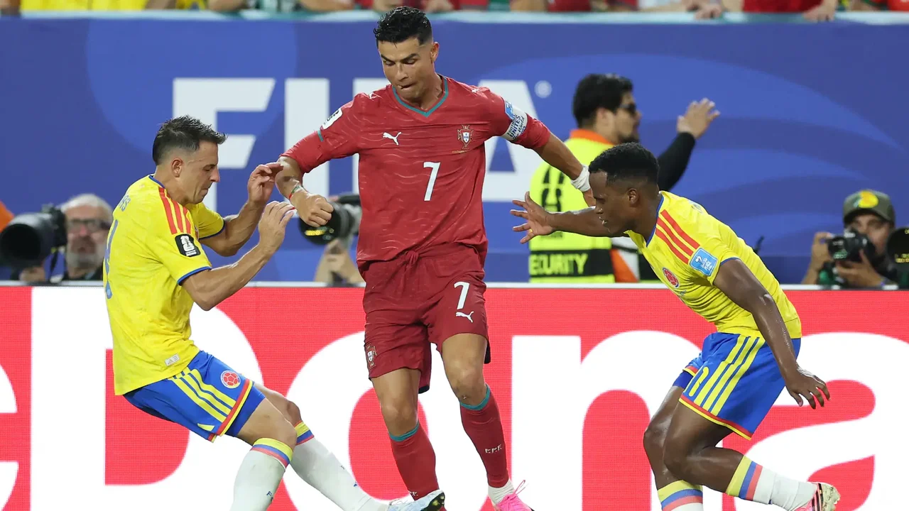 Cristiano Ronaldo rompió el silencio sobre la Selección Colombia tras el empate en Miami