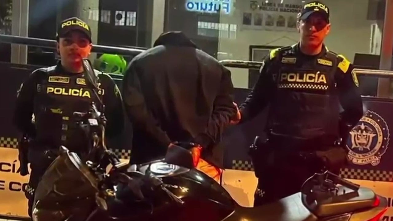 Capturan en Teusaquillo a un hombre con brazalete del Inpec tras robar a dos transeúntes