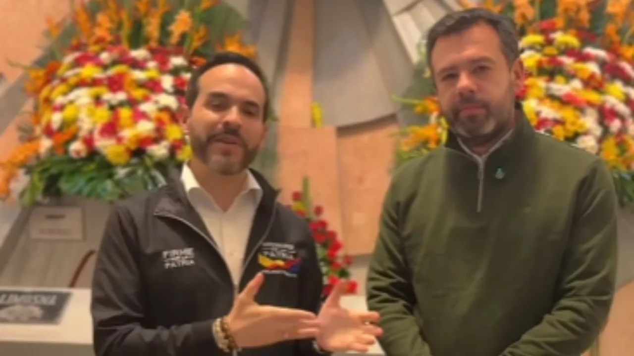 Bogotá será prioridad: Abelardo de la Espriella se reunió con el alcalde Carlos Galán