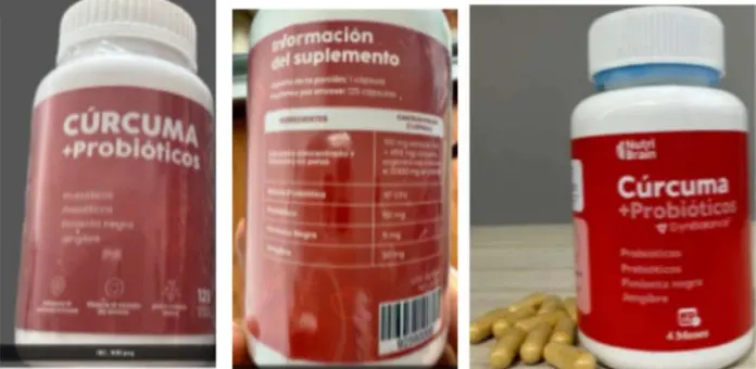 Cúrcuma probióticos Invima