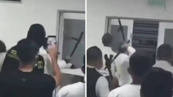 VIDEO | Familiares agredieron al personal médico de un hospital en Ibagué tras la muerte de un paciente