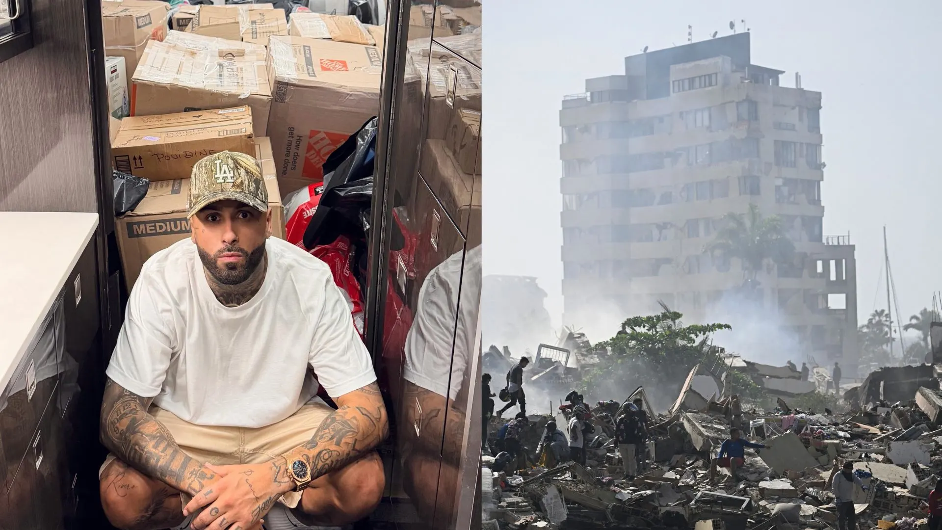 Foto: IG @nickyjam y AFP