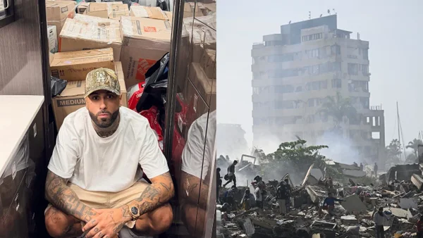 Nicky Jam prestó su avión para llevar suministros a las víctimas de los terremotos en Venezuela Nicky Jam prestó su avión para llevar suministros a las víctimas de los terremotos en Venezuela