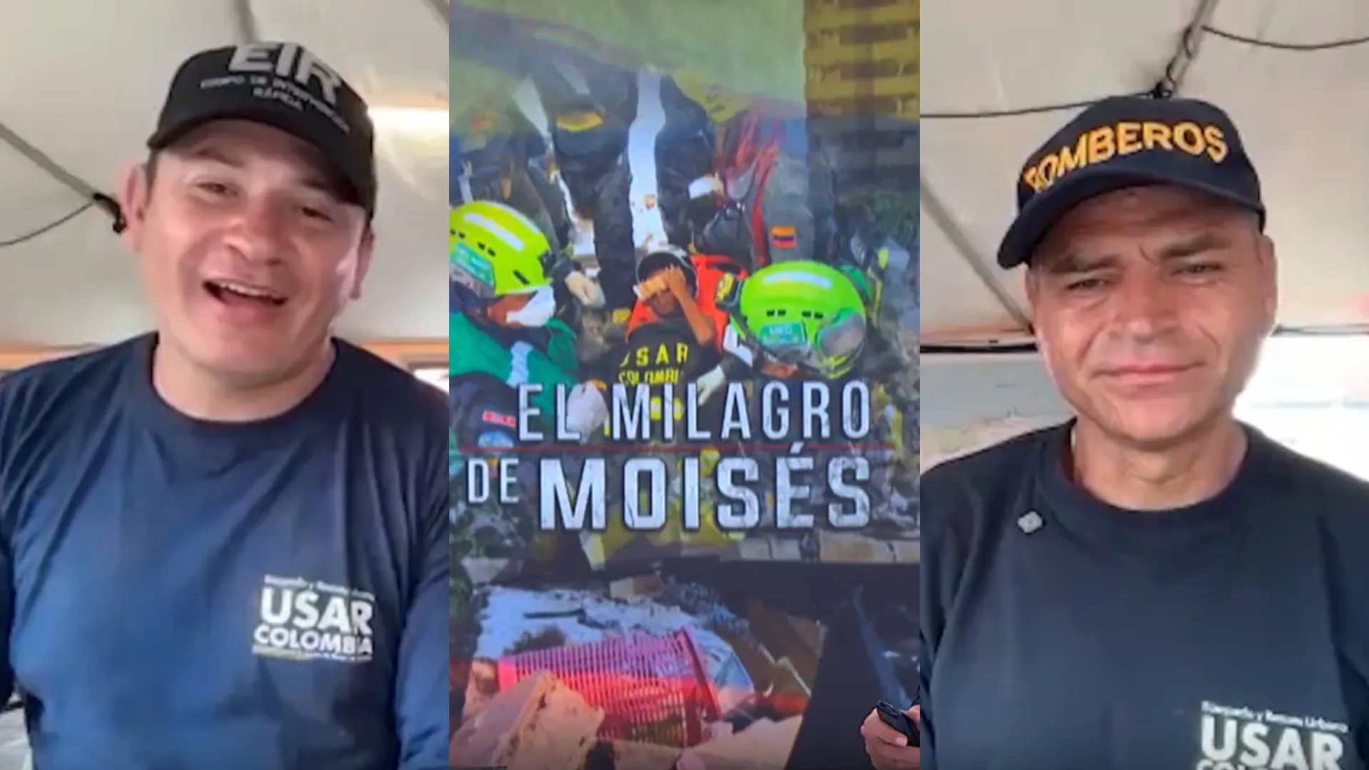 Rescatistas colombianos Moisés 11 años