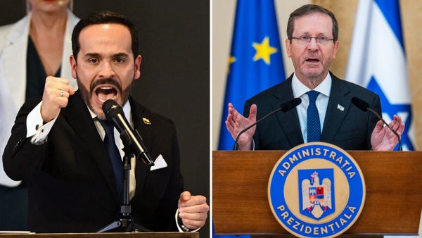 Abelardo de la Espriella dialogó con Isaac Herzog sobre restablecimiento de relaciones diplomáticas entre Colombia e Israel Abelardo de la Espriella dialogó con Isaac Herzog sobre restablecimiento de relaciones diplomáticas entre Colombia e Israel