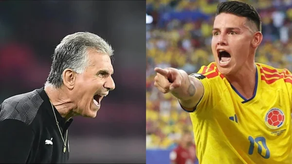 Carlos Queiroz respondió si tuvo problemas con James Rodríguez
