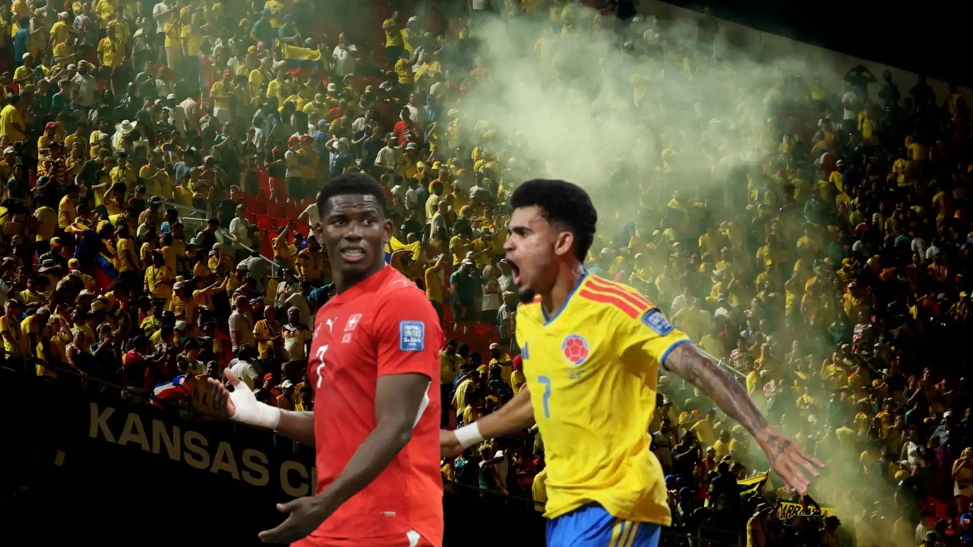 Suiza vs. Colombia