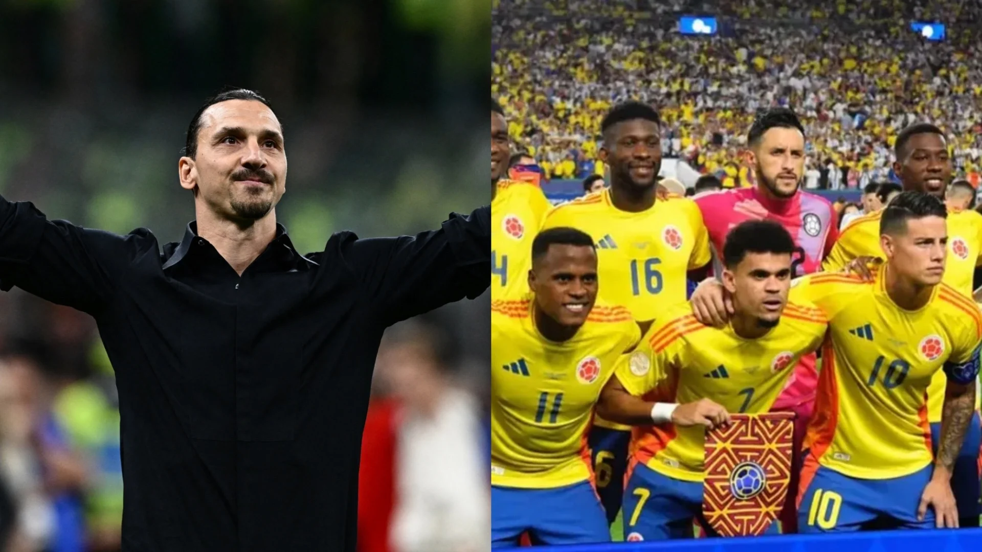 mensaje de zlatan Ibrahimovic sobre colombia mundial