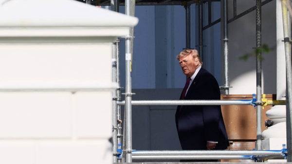 Trump anunció una millonaria renovación en la Casa Blanca: construirán hasta un nuevo helipuerto