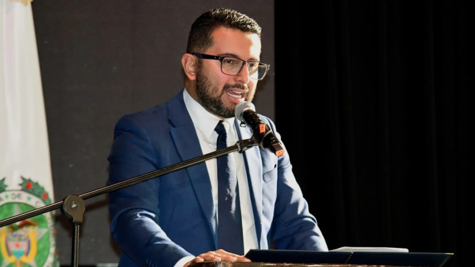 Cristian Portilla, alcalde de Bucaramanga.