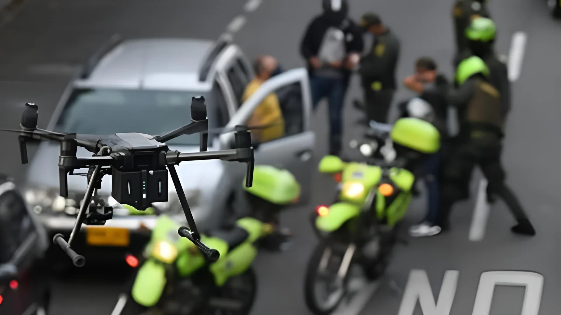 drones policía nacional de Colombia