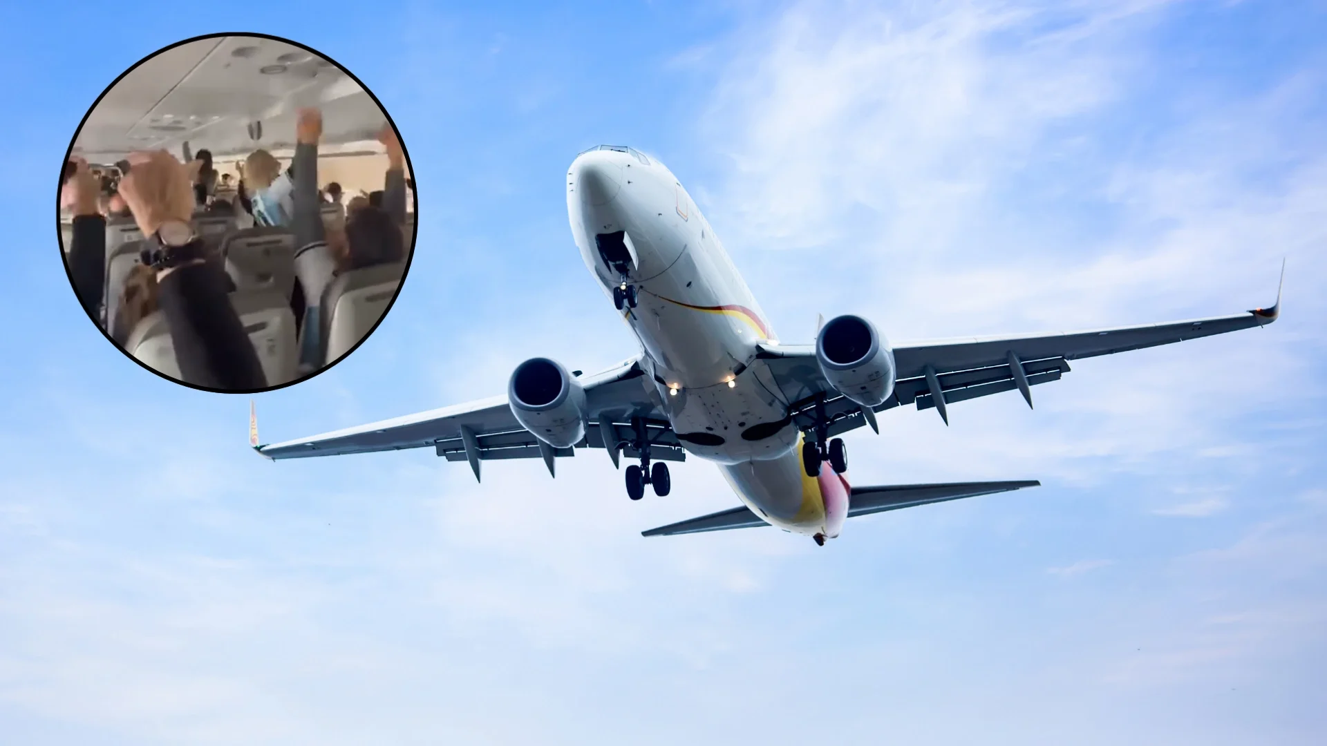 video piloto argentino cargando a egipto