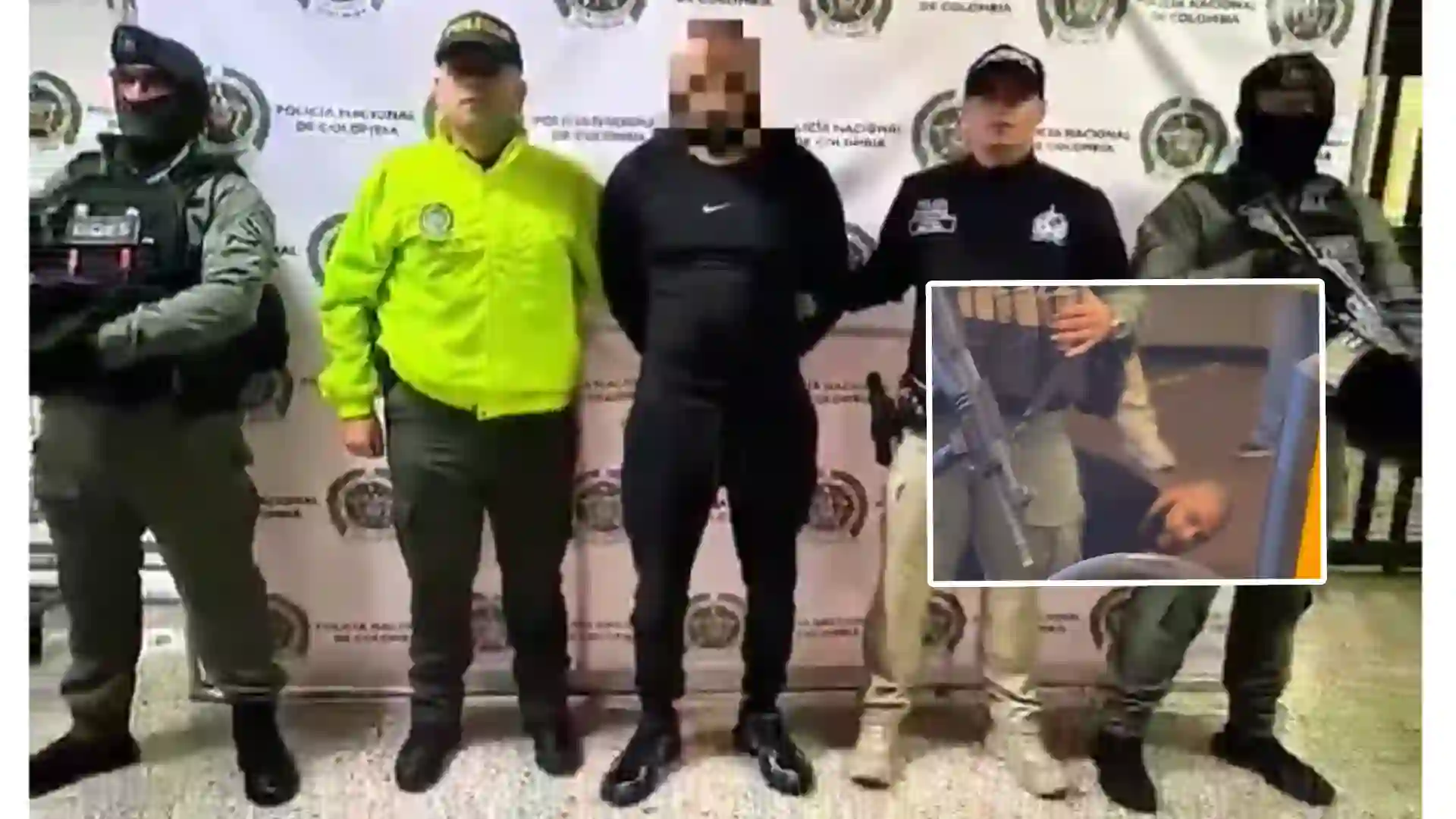 + VIDEO | Momento exacto de la captura de ‘Guillani’, el capo canadiense que se escondía en Medellín