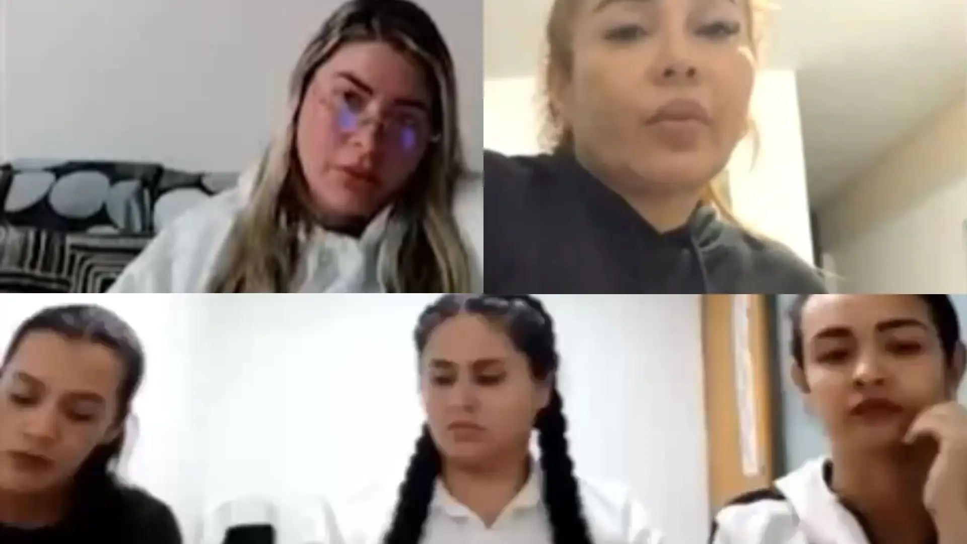 Cinco mujeres condenadas