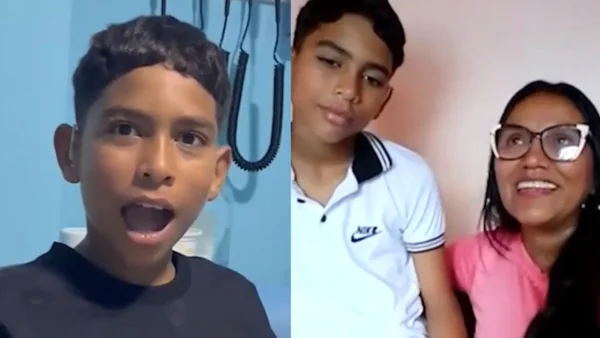 Mauricio, el pequeño de doce años que conmovió al mundo tras escuchar por primera vez a sus papás Mauricio, el pequeño de doce años que conmovió al mundo tras escuchar por primera vez a sus papás