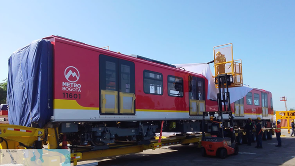 La mitad de los trenes del Metro de Bogotá ya se encuentran en el país ¿Qué sigue? La mitad de los trenes del Metro de Bogotá ya se encuentran en el país ¿Qué sigue?