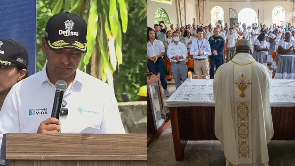 Tras 24 años, el Estado colombiano pidió perdón a las víctimas de la masacre de Bojayá Tras 24 años, el Estado colombiano pidió perdón a las víctimas de la masacre de Bojayá