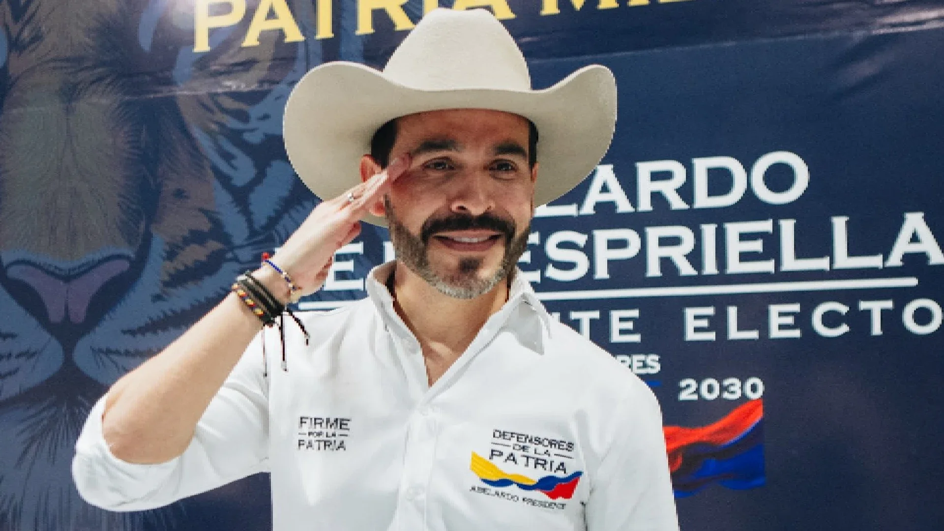 Presidente electo Abelardo de la Espriella.