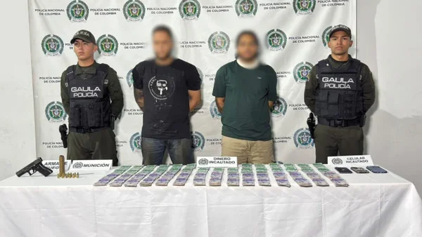 Capturan y piden en extradición a dos presuntos líderes de 'Los Chivos' en Medellín