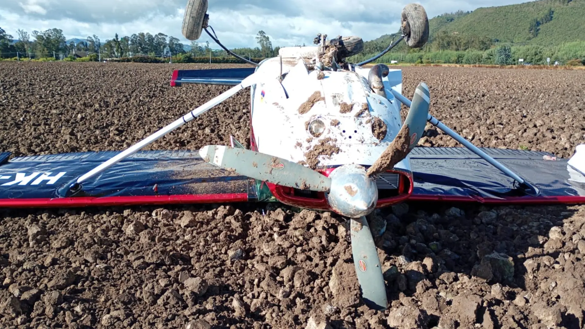 Accidente aéreo en Gachancipá