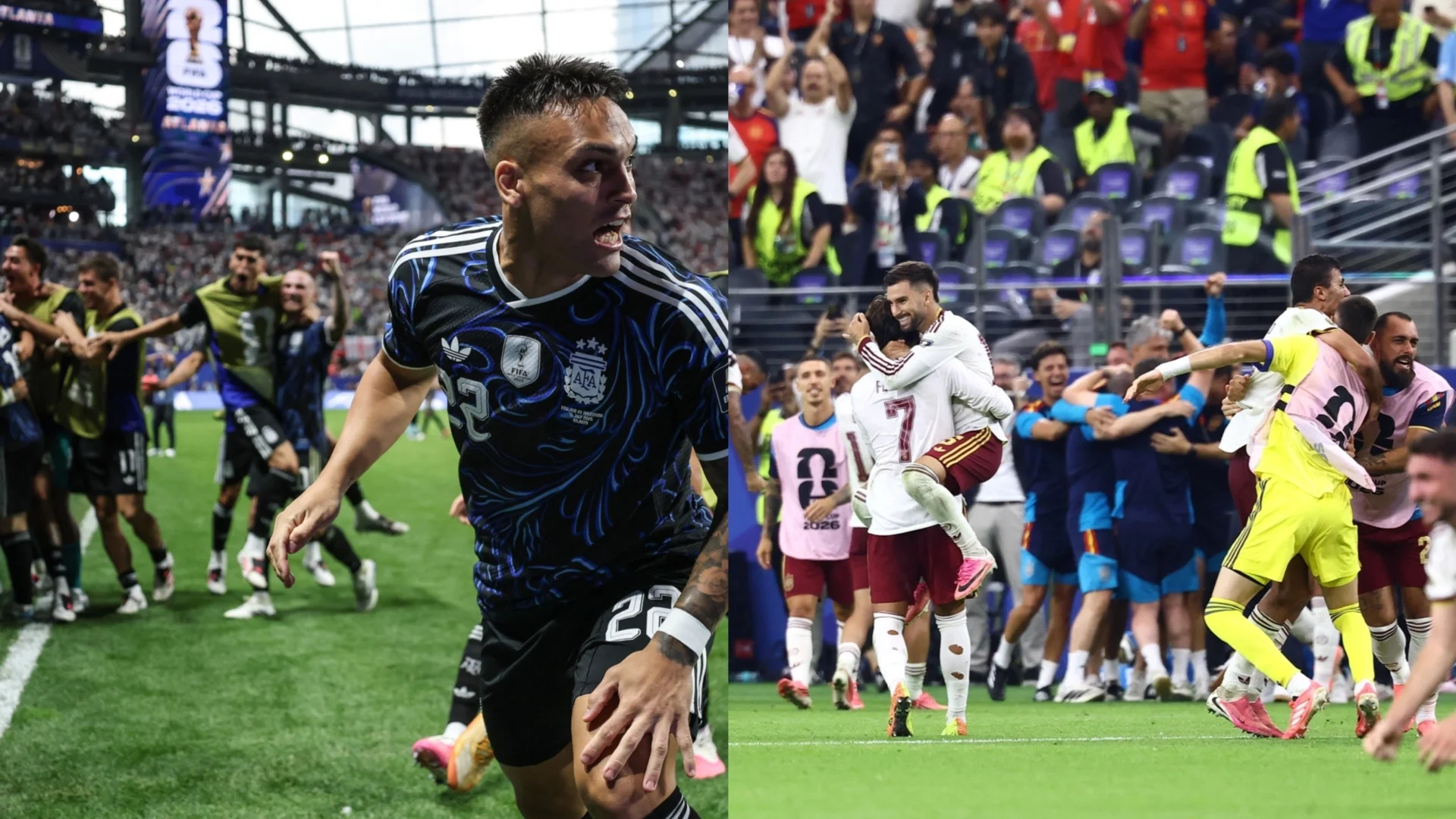 Argentina vs. España en la final