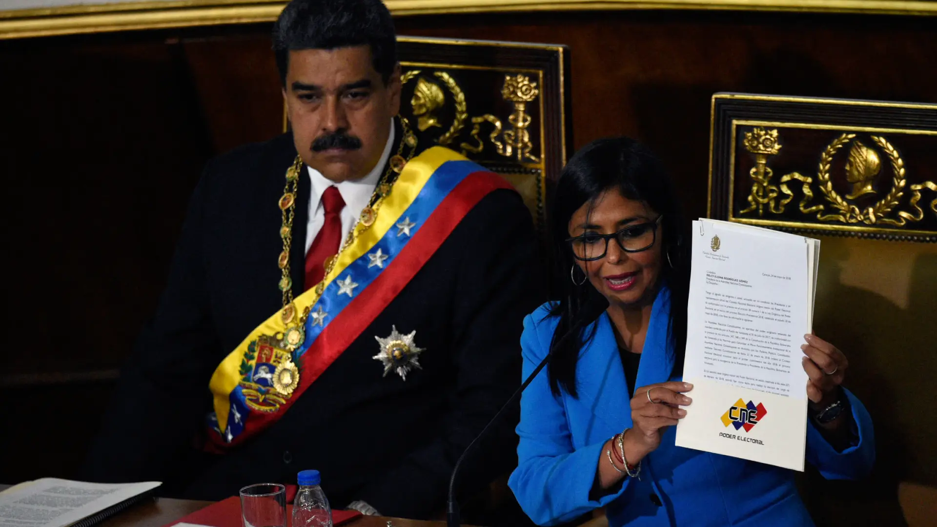 Nicolás Maduro Delcy Rodríguez Venezuela
