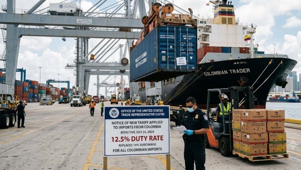 Estados Unidos eleva aranceles al 12,5% para algunos productos colombianos: esta es la razón