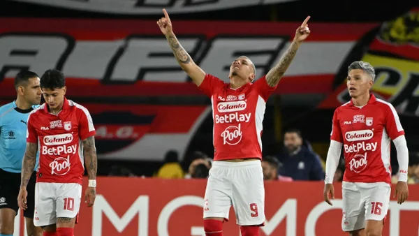 Copa Sudamericana: Santa Fe pega primero, vence 2-0 a Caracas FC y se acerca a octavos Copa Sudamericana: Santa Fe pega primero, vence 2-0 a Caracas FC y se acerca a octavos