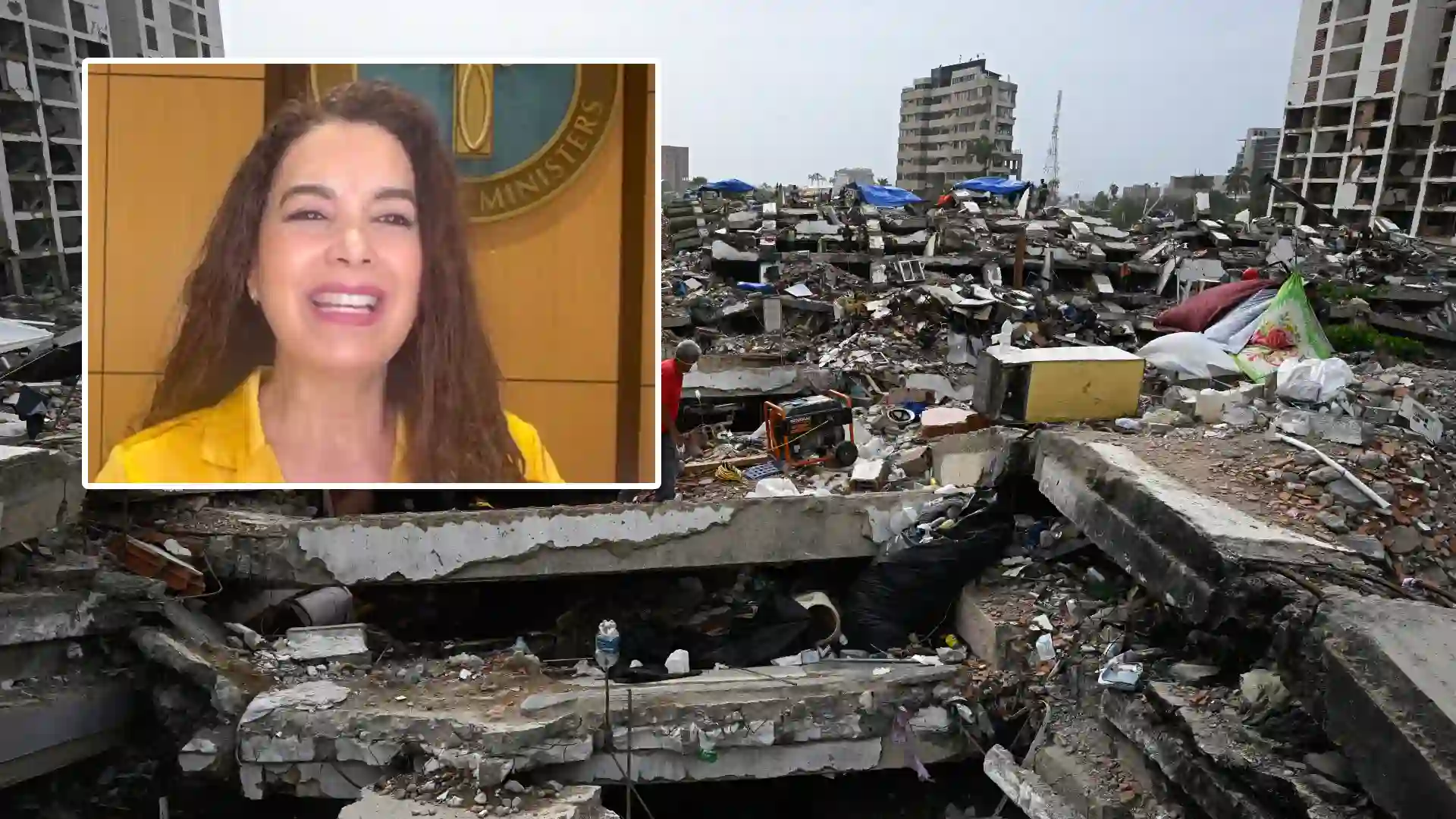 La reconocida actriz venezolana que regresó a su país para buscar vida bajo los escombros