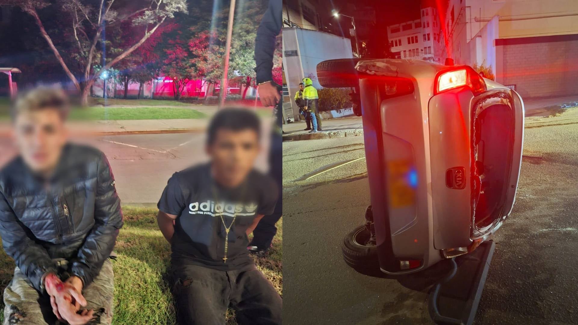 Homicidas y ladrones en Bogotá
