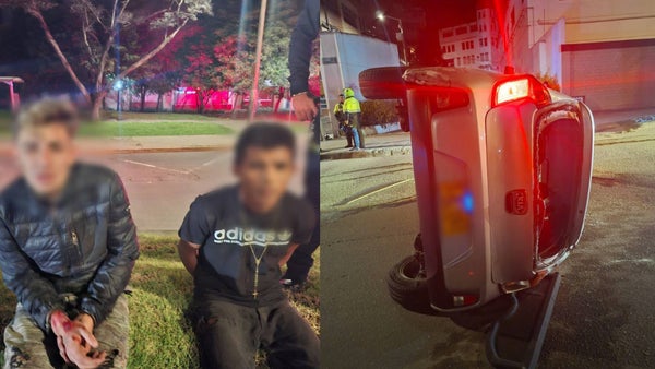 ¿Qué pasó con los hombres que desataron una persecución tras un robo en el norte de Bogotá?